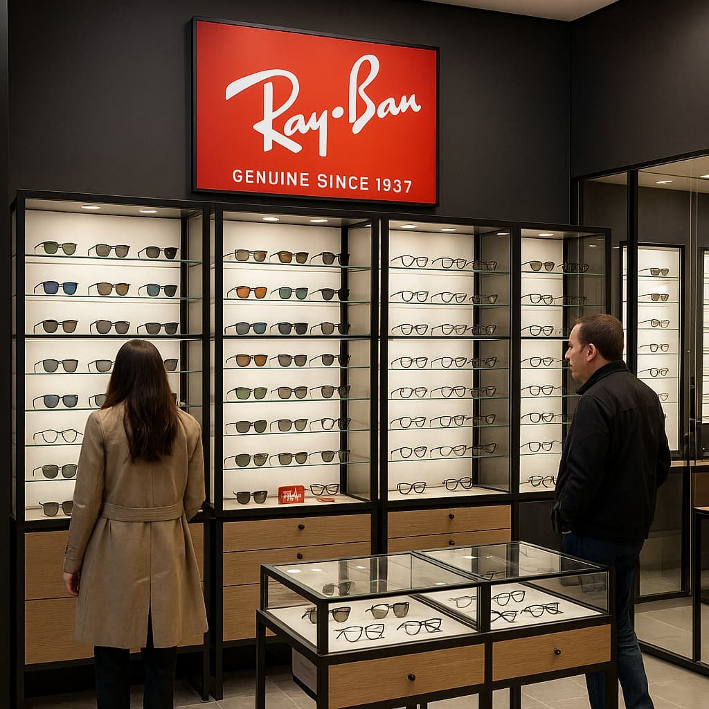 Ray-Ban chính hãng tại cửa hàng ủy quyền