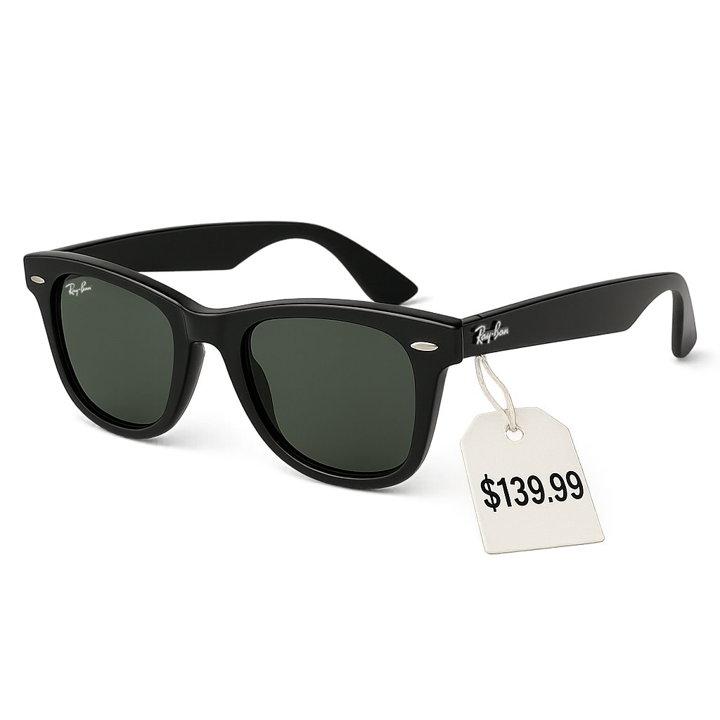 Kính Ray-Ban Wayfarer với mức giá chính hãng