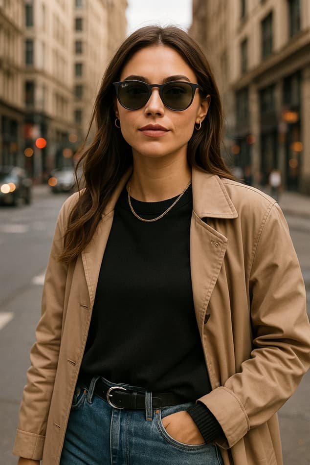 RayBan Erika được các influencer yêu thích trên Instagram