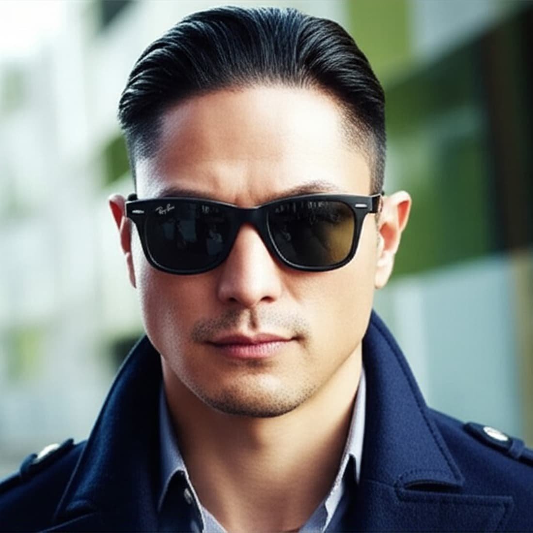 RayBan RB2140F Original Wayfarer Asia Fit màu đen