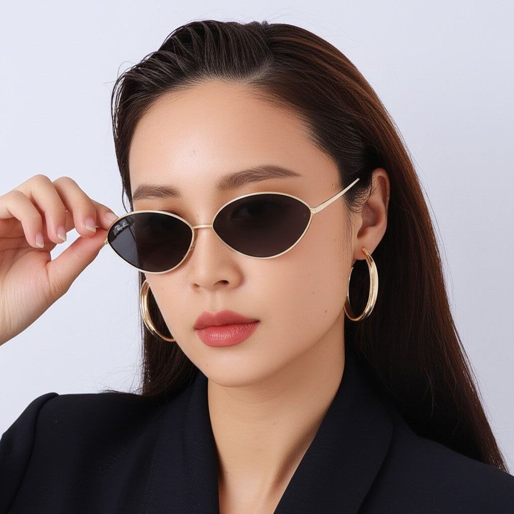 RayBan RB3757 Kai gọng vàng nhạt