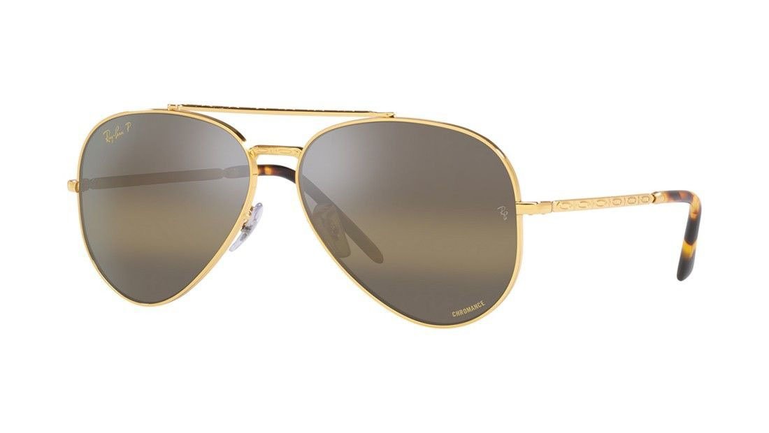 RayBan RB3625 9196G5 màu vàng với tròng phân cực