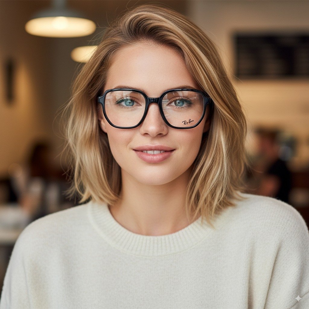 RayBan RB5424D 2000 - Đen Bóng