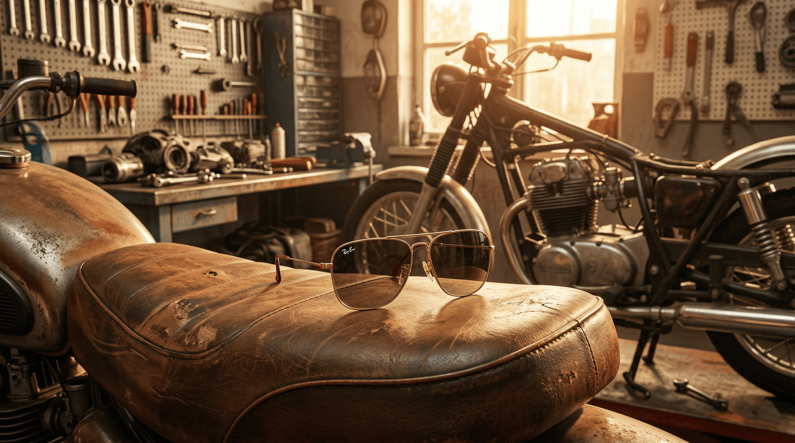 Ray-Ban Caravan góc cạnh mạnh mẽ