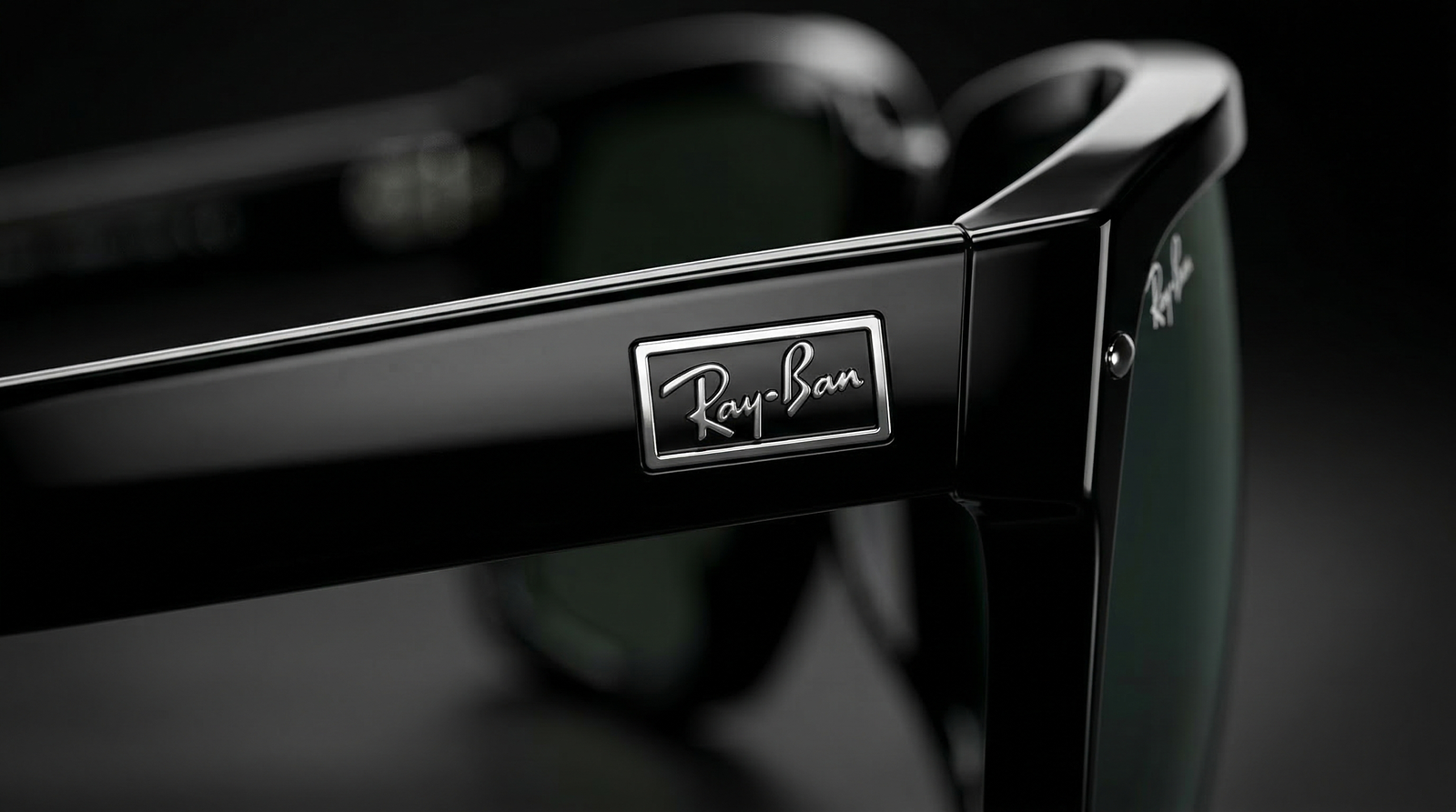 Chi tiết thiết kế kính Ray-Ban RB2140 Wayfarer gọng vuông acetate