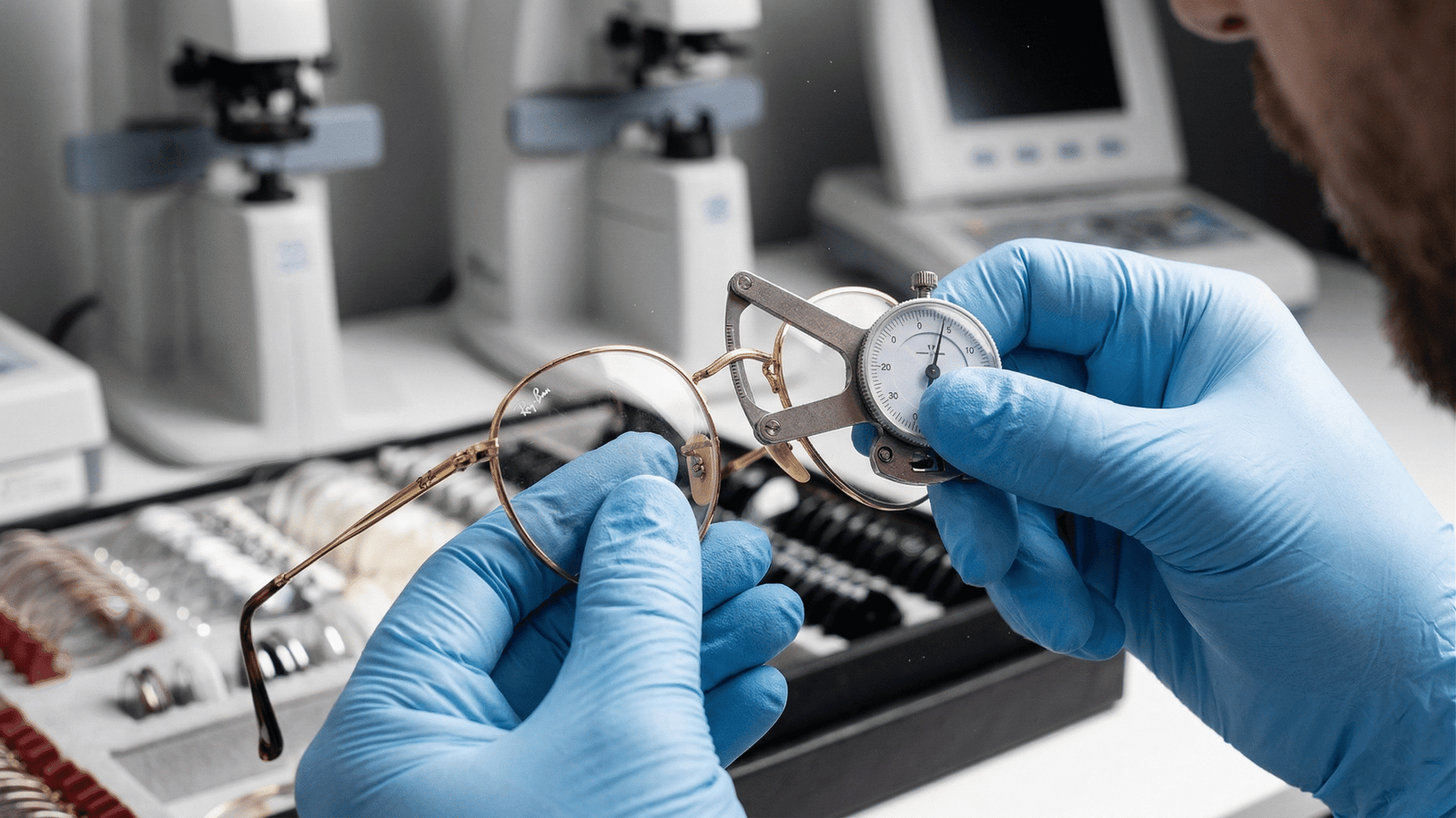 Tròng kính chiết suất cao 1.67 và 1.74 phù hợp với gọng Ray-Ban mảnh