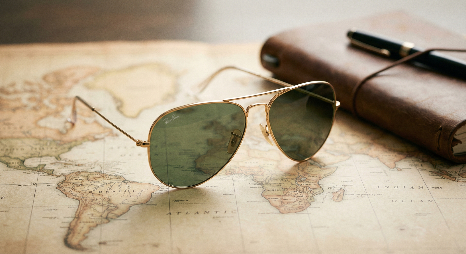 Thiết kế giọt lệ đặc trưng của Ray-Ban Aviator