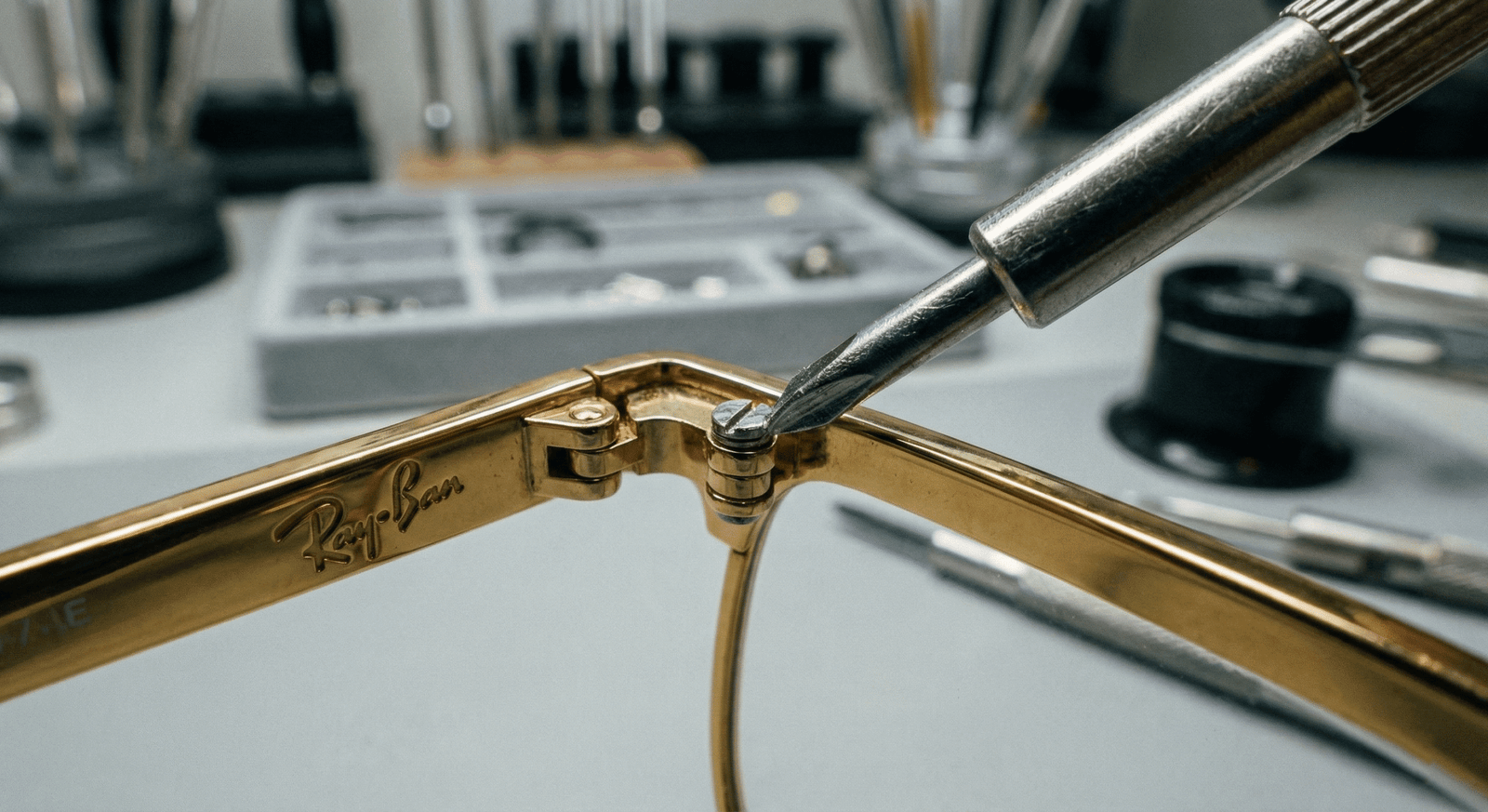 Bảo quản gọng kính Ray-Ban