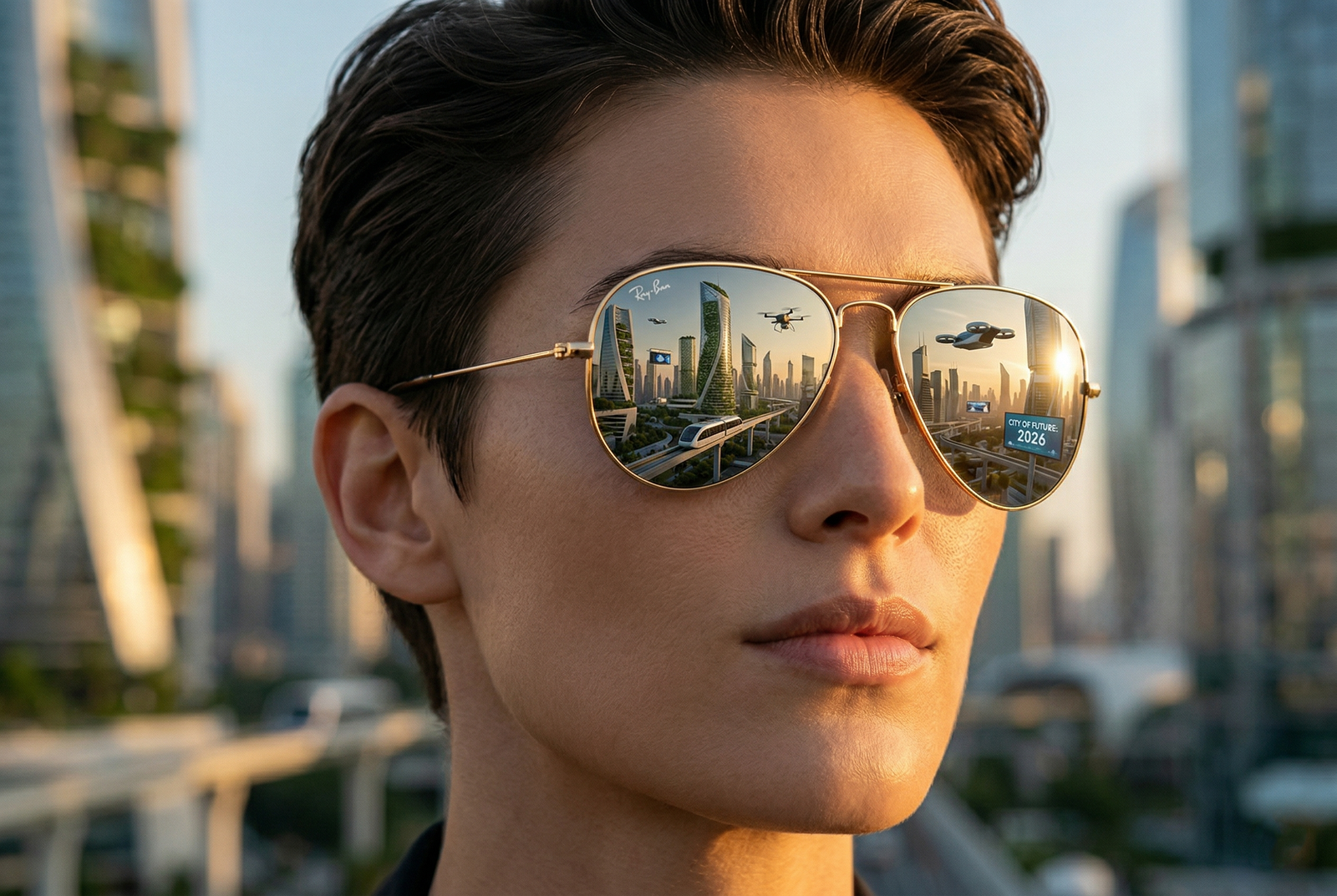 Xu hướng thiết kế kính Ray-Ban phi giới tính gender-fluid 2026