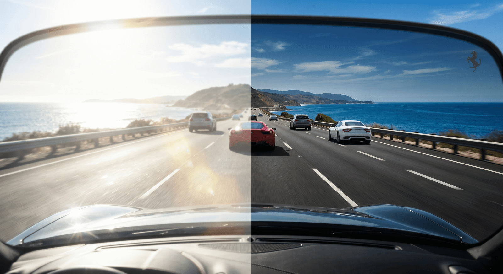 Tròng kính Polarized Ferrari Scuderia FZ6013D – chống chói cao tốc, UV400