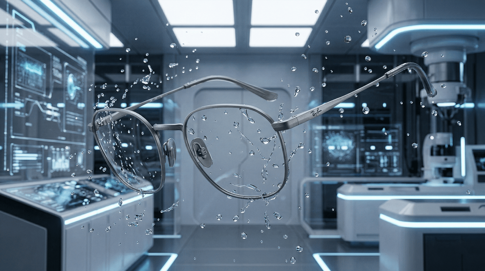 Gọng Titan Ray-Ban siêu nhẹ và bền bỉ vượt trội