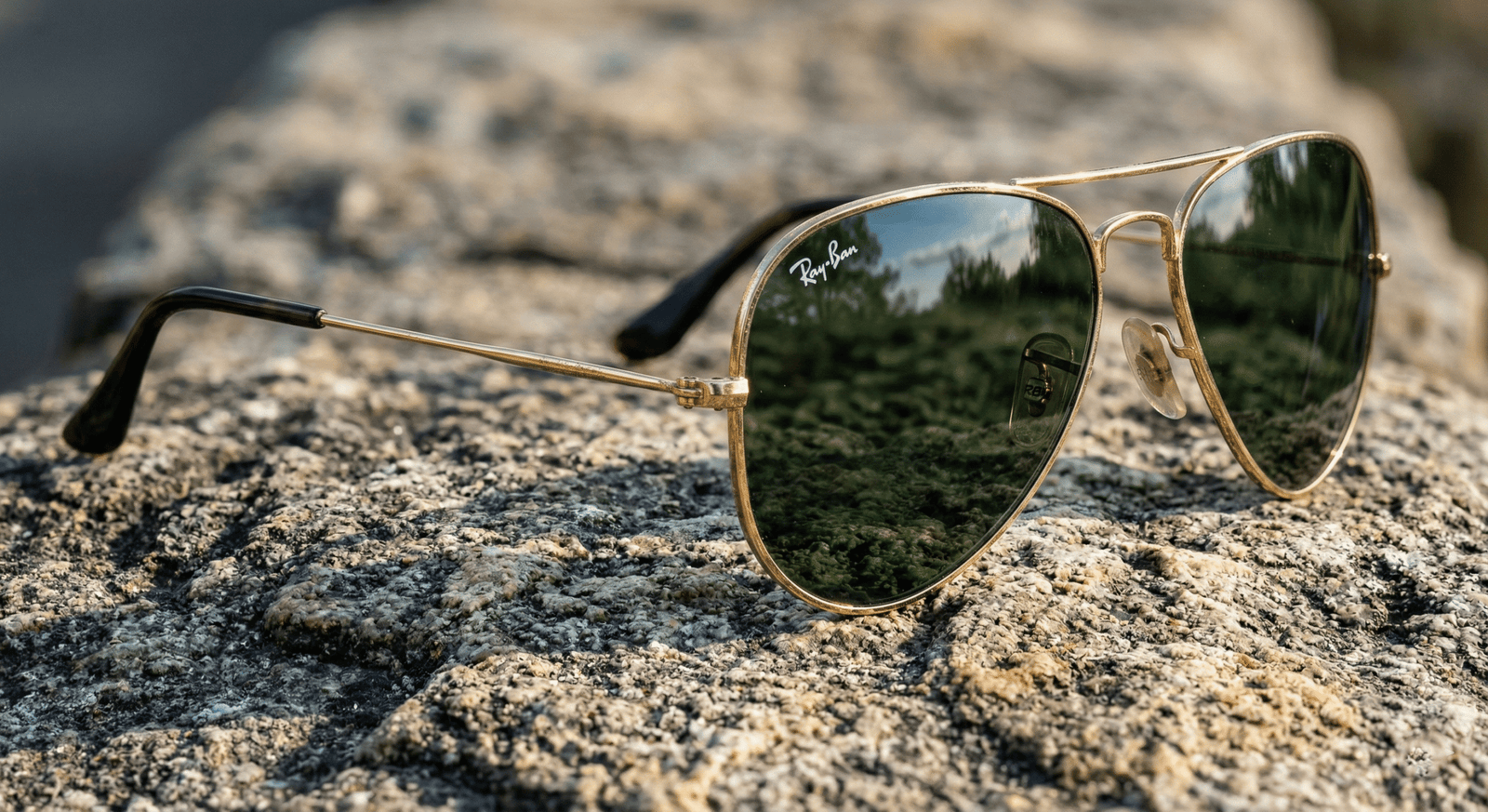 Tròng kính Ray-Ban thủy tinh G-15 chính hãng