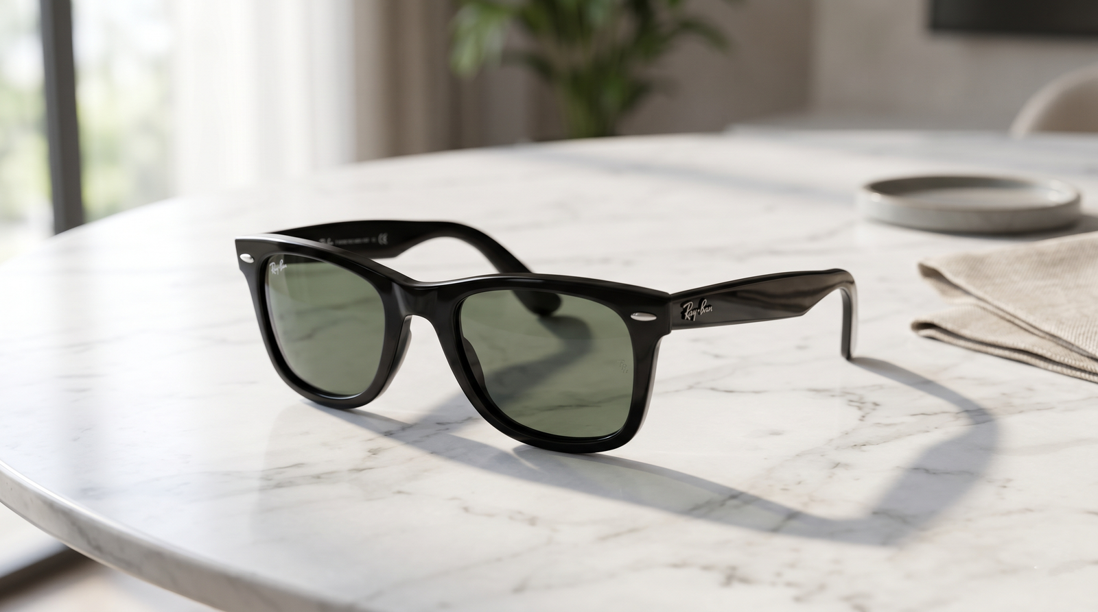 Kính mát RAYBAN RB2140F 1447B1 Wayfarer đỏ Asian Fit