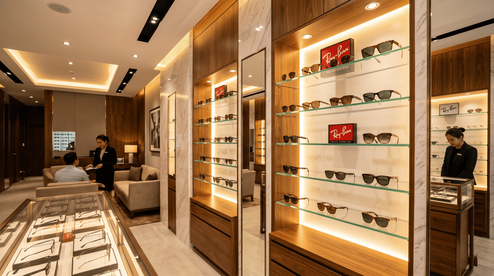 Mua kính RAYBAN RB2140F 1447B1 chính hãng tại Liên Sơn Optic TP.HCM