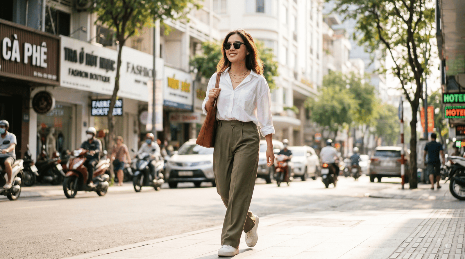 Phong cách thời trang với kính mát RAYBAN RB2140F 1447B1 Wayfarer đỏ