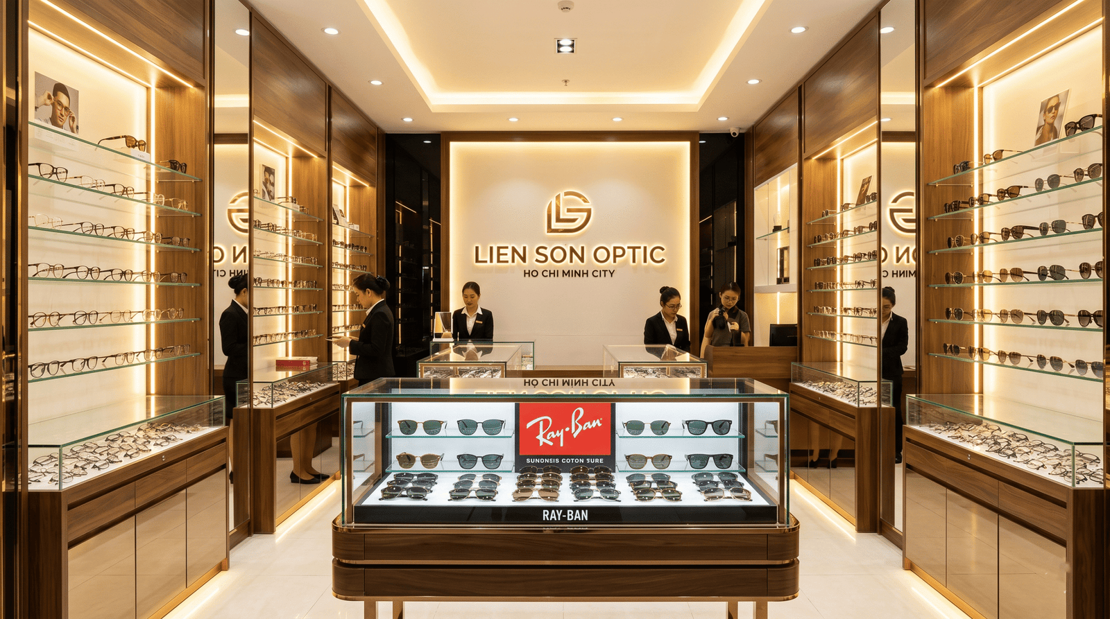 Mua kính Rayban chính hãng tại Liên Sơn Optic TP.HCM