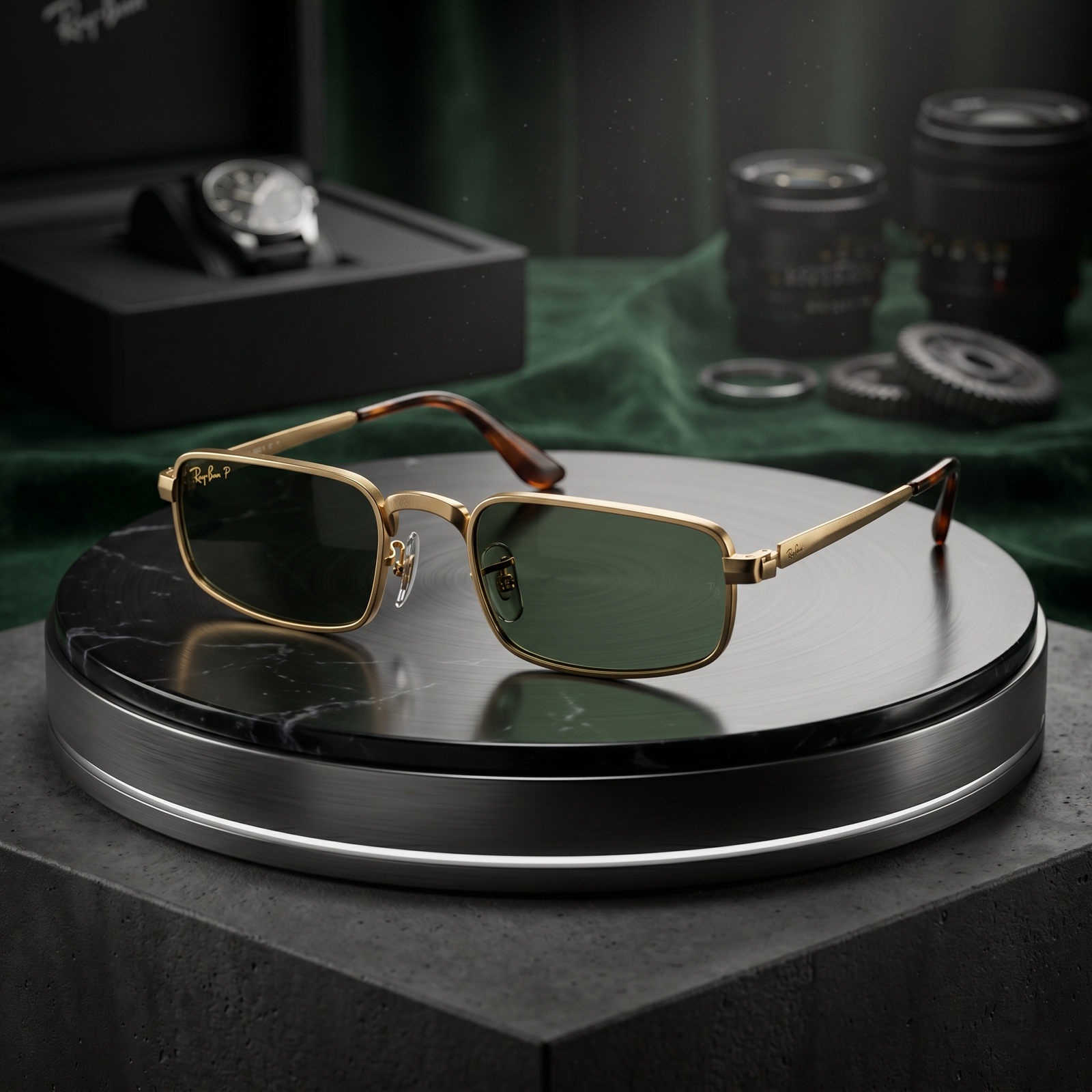 Kính mát RAYBAN RB3927 00158 nhìn từ góc quay 360 độ