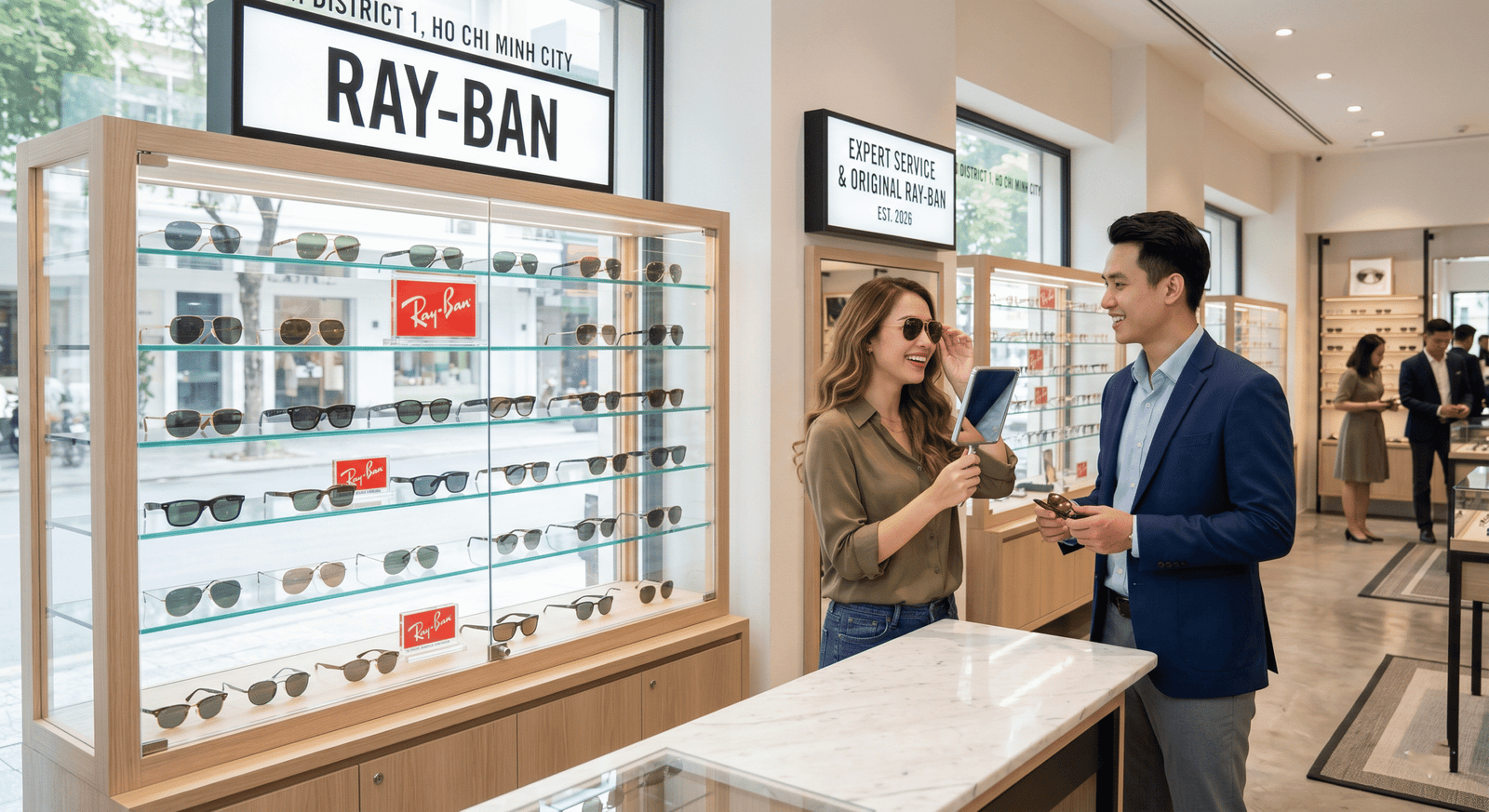 Bộ sưu tập kính Ray-Ban chính hãng tại Liên Sơn Optic