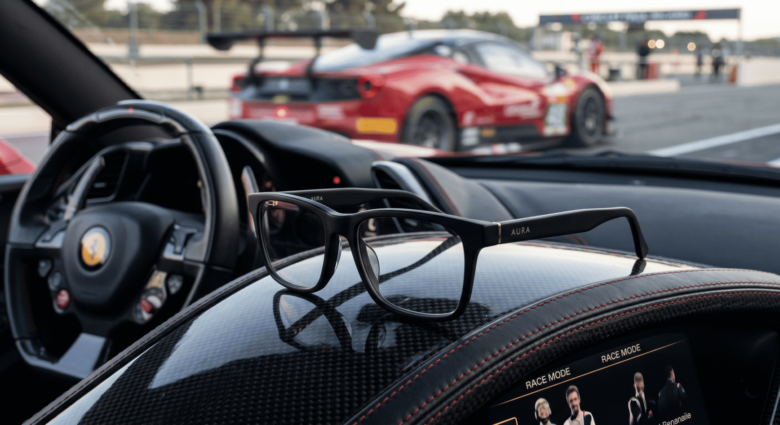 Gọng kính Ferrari Scuderia FZ8003U 501 thiết kế thể thao