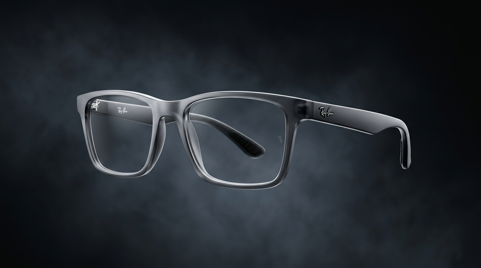 Gọng kính Ray-Ban RB7025 8475 màu xám Light Grey – thiết kế vuông cổ điển, chắc chắn, ôm mặt chuẩn