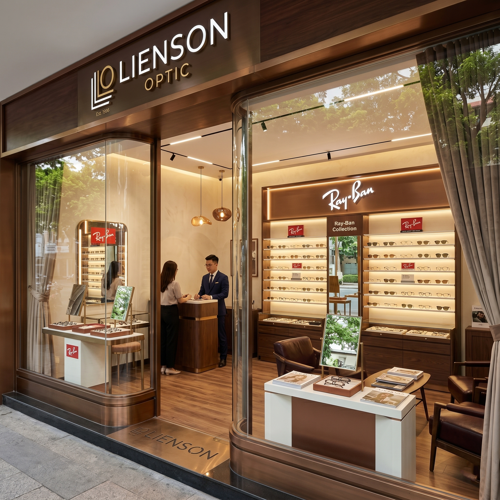 Lienson Optic – đại lý chính hãng Ray-Ban uy tín tại TP.HCM