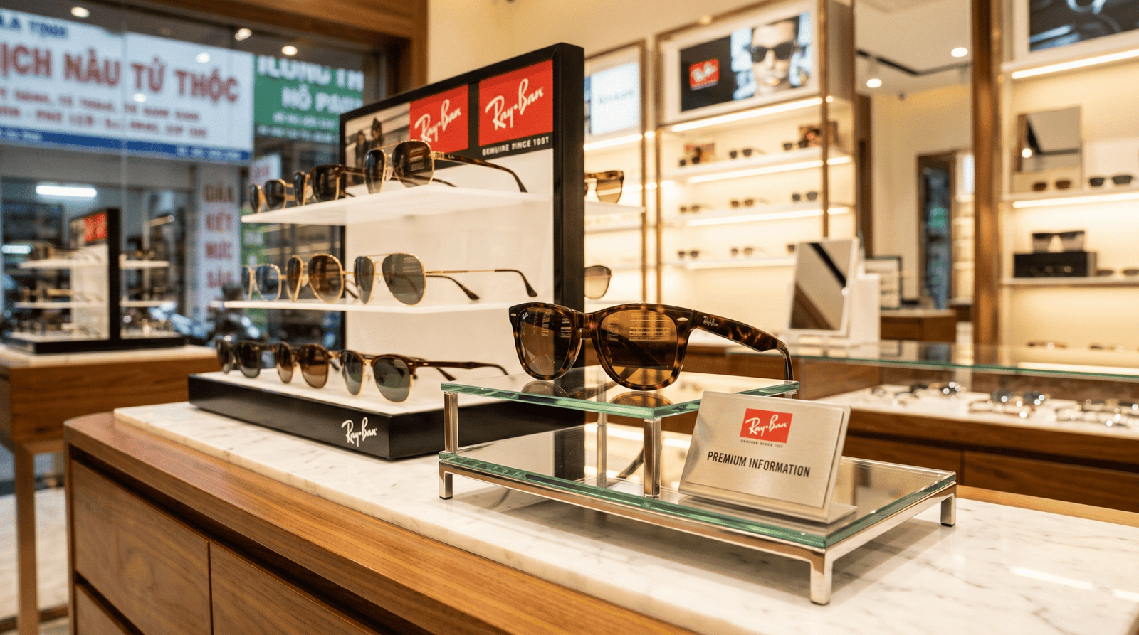 RAYBAN RB7683S 140285 phù hợp với nhiều kiểu khuôn mặt