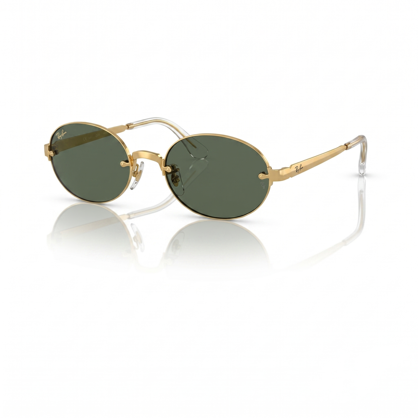 Kính mát RAYBAN RB3929 001/71 – thiết kế oval rimless Arista Gold