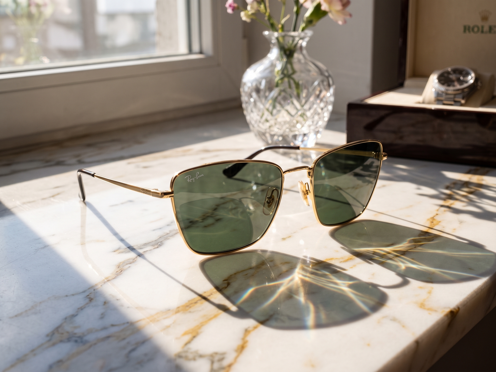 Cổ động viên đẳng cấp đeo kính RayBan RB3783 tại World Cup 2026
