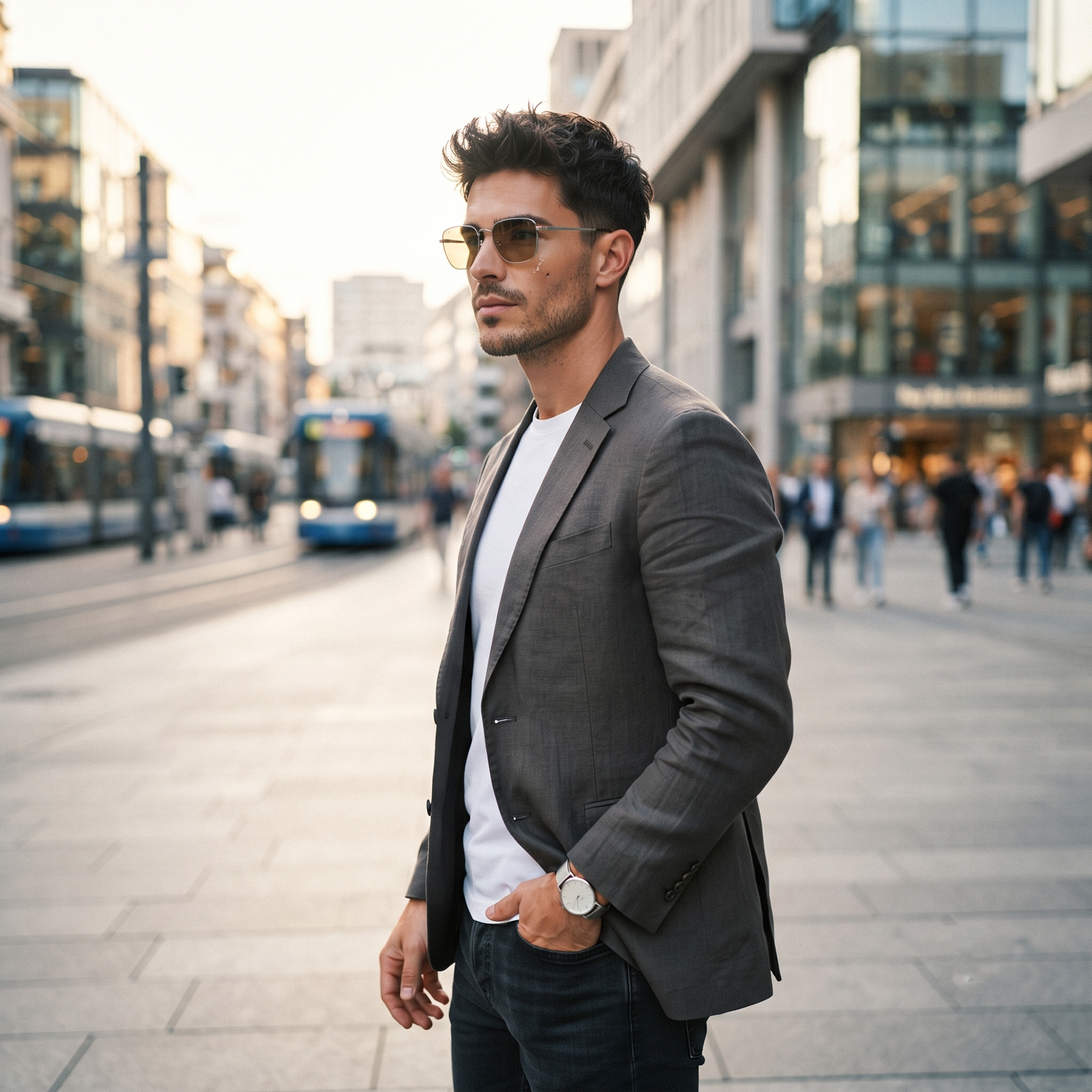 Tròng cam Orange của Ray-Ban RB3783 004/7 – chống UV400, tăng tương phản màu sắc