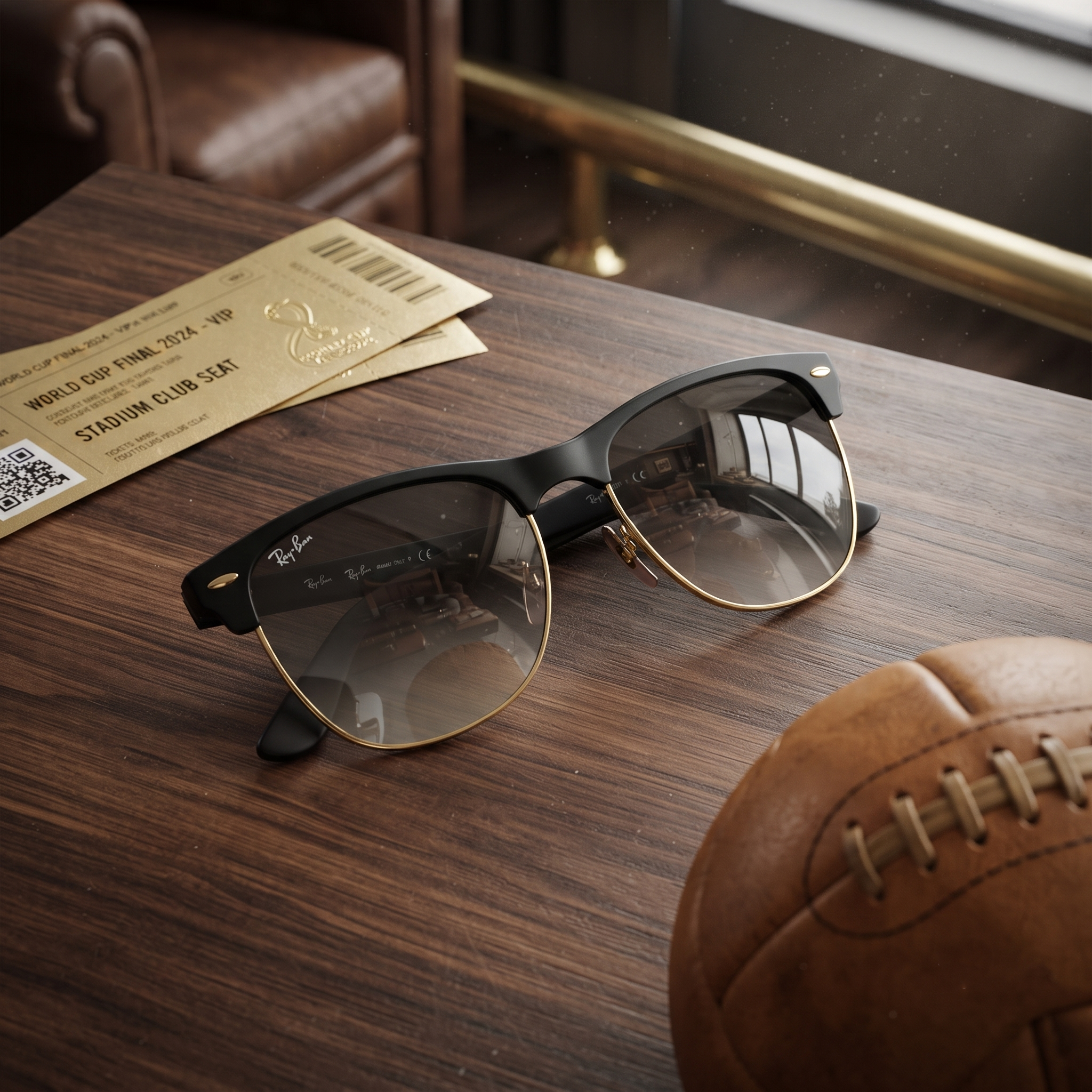 Kính mát Ray-Ban RB4175 877/M3 Clubmaster Oversized Polarized chính hãng