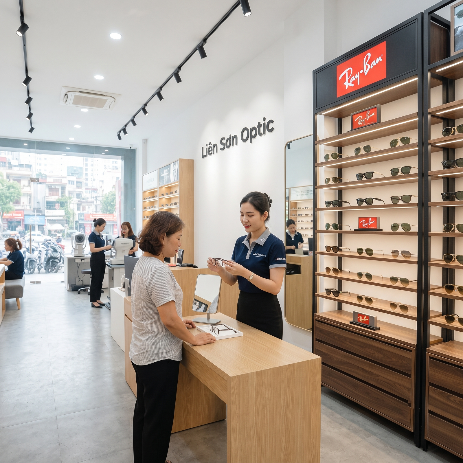 Mua kính mát Ray-Ban RB3783 004/7 chính hãng tại Liên Sơn Optic