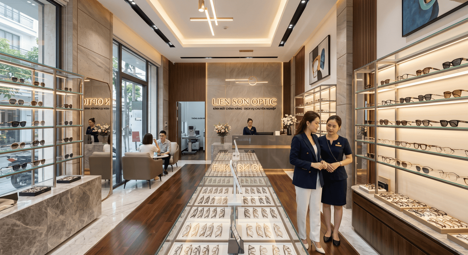 Dịch vụ đo khám thị lực và tư vấn kính chuyên nghiệp tại Mắt Kính Liên Sơn TP.HCM