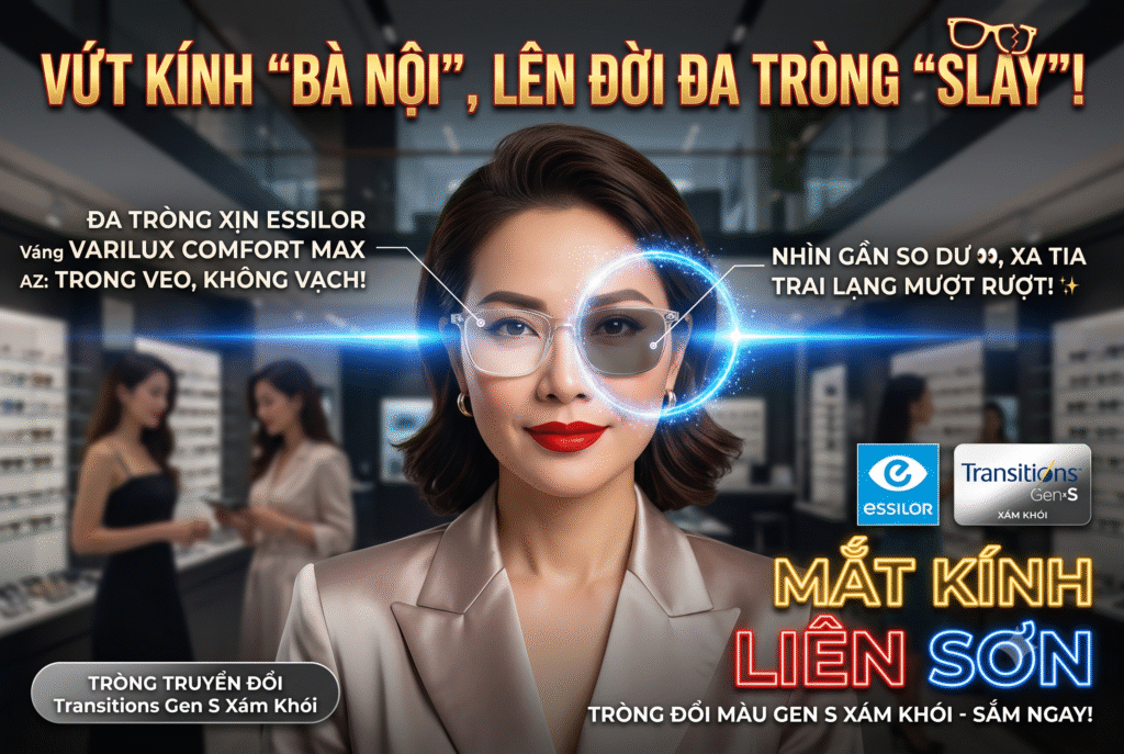 Bí Quyết “Hack Tuổi” Của Phú Bà: Đa Tròng Trong Veo, Đổi Màu Cực Khét!