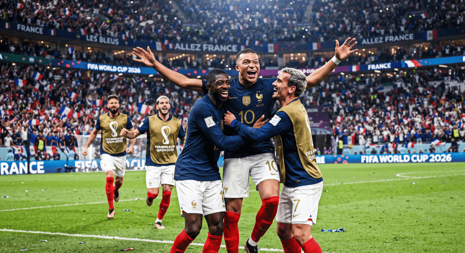 Mbappe thi đấu xuất sắc tại tứ kết World Cup 2026 Pháp vs Morocco
